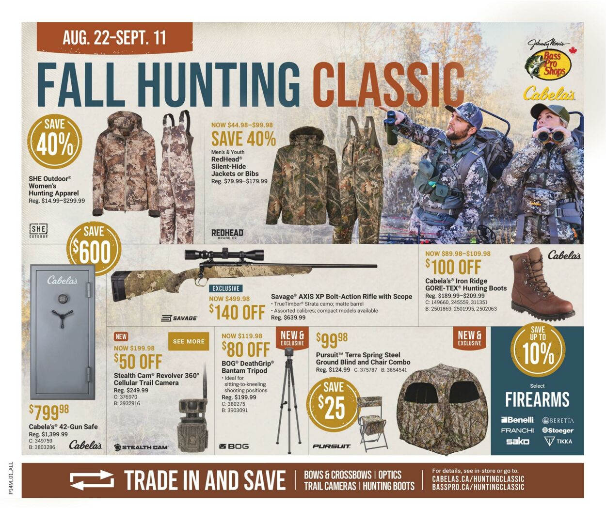 Flyer Bass Pro Shops 22.08.2024 - 11.09.2024