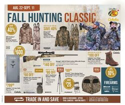 Flyer Bass Pro Shops 16.08.2024 - 31.10.2024