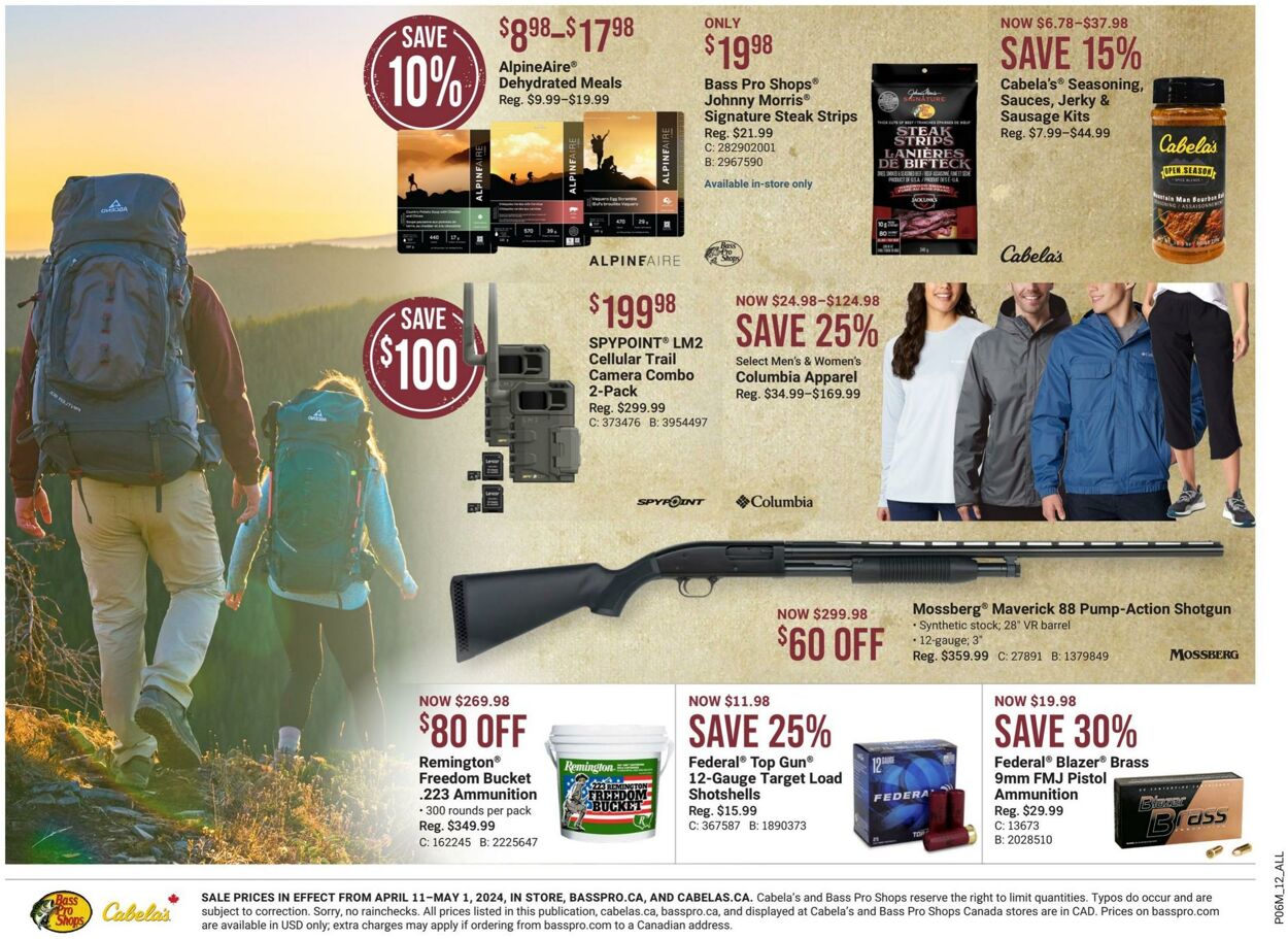 Flyer Bass Pro Shops 11.04.2024 - 01.05.2024