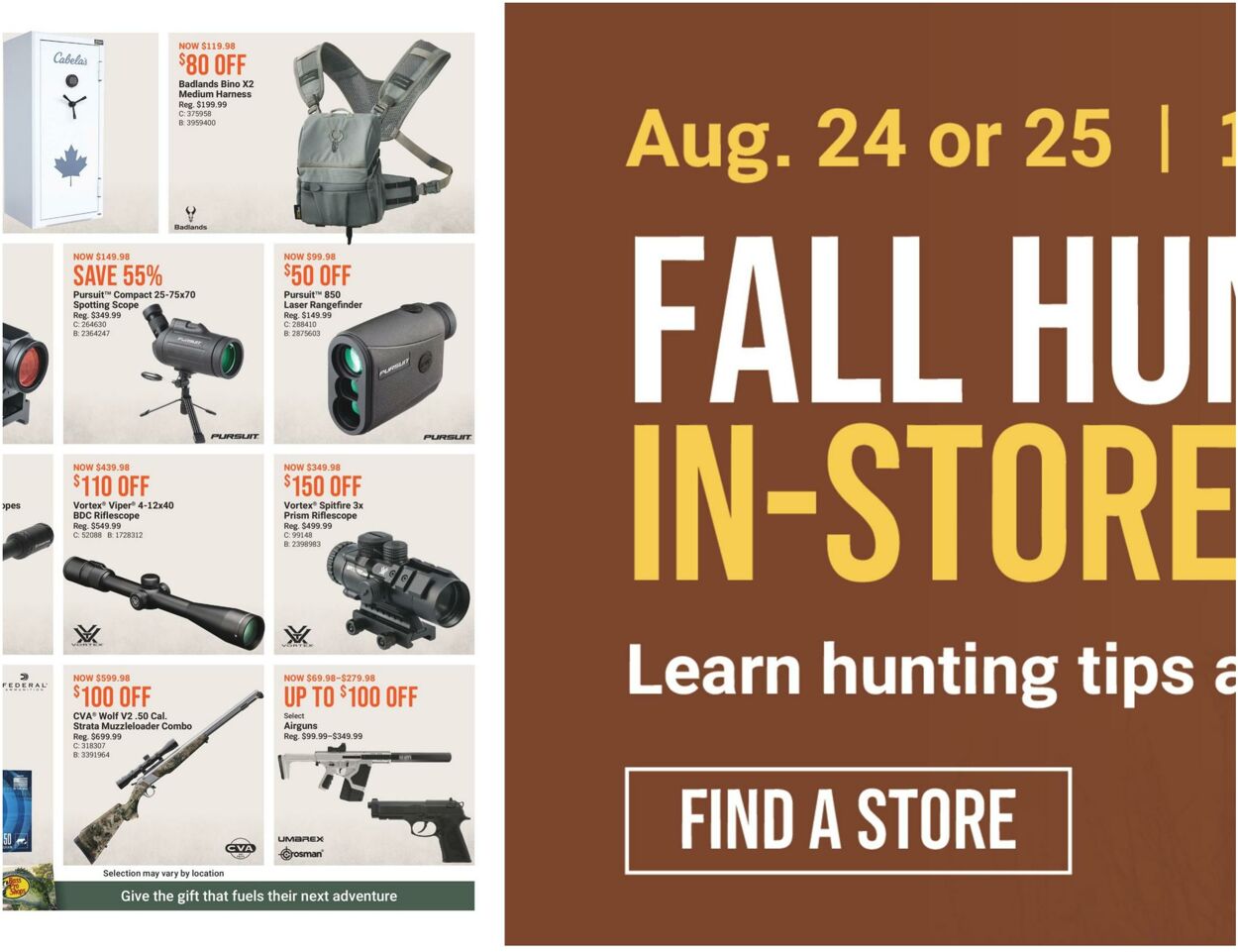 Flyer Bass Pro Shops 15.08.2024 - 21.08.2024