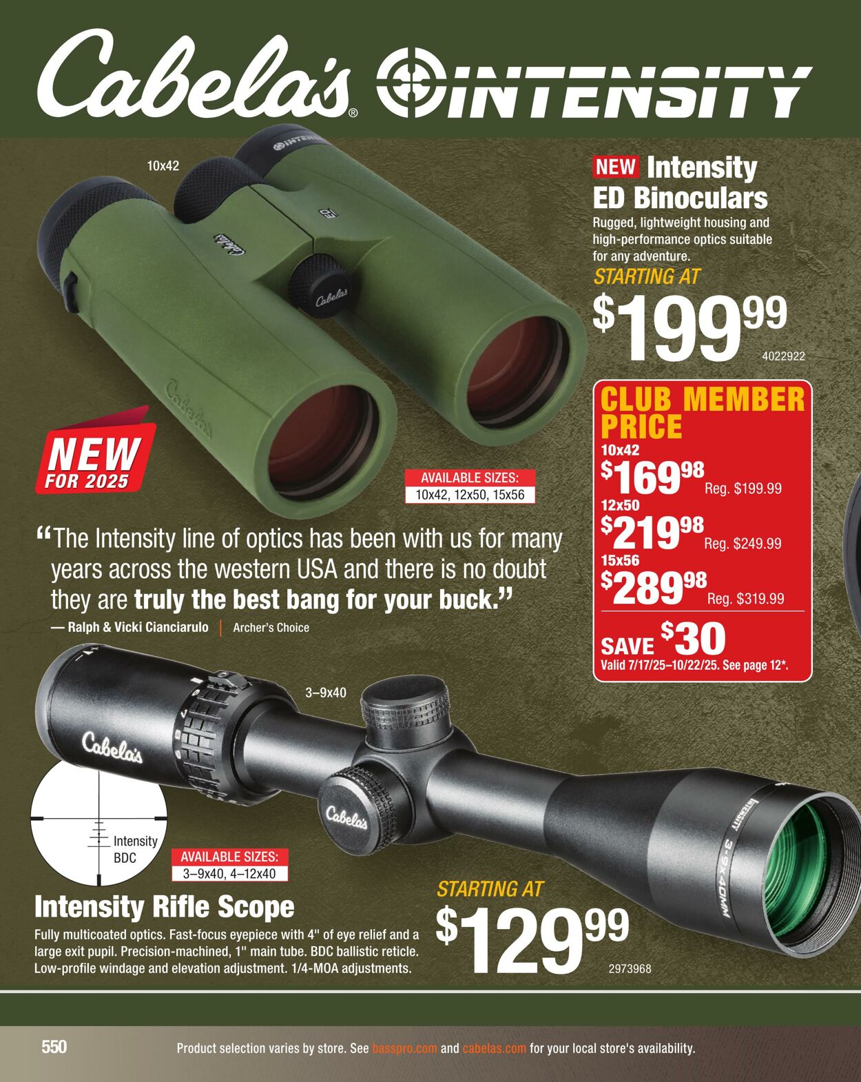 Flyer Bass Pro Shops 06.10.2025 - 06.12.2025