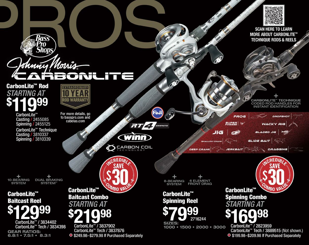 Flyer Bass Pro Shops 08.04.2025 - 08.12.2025