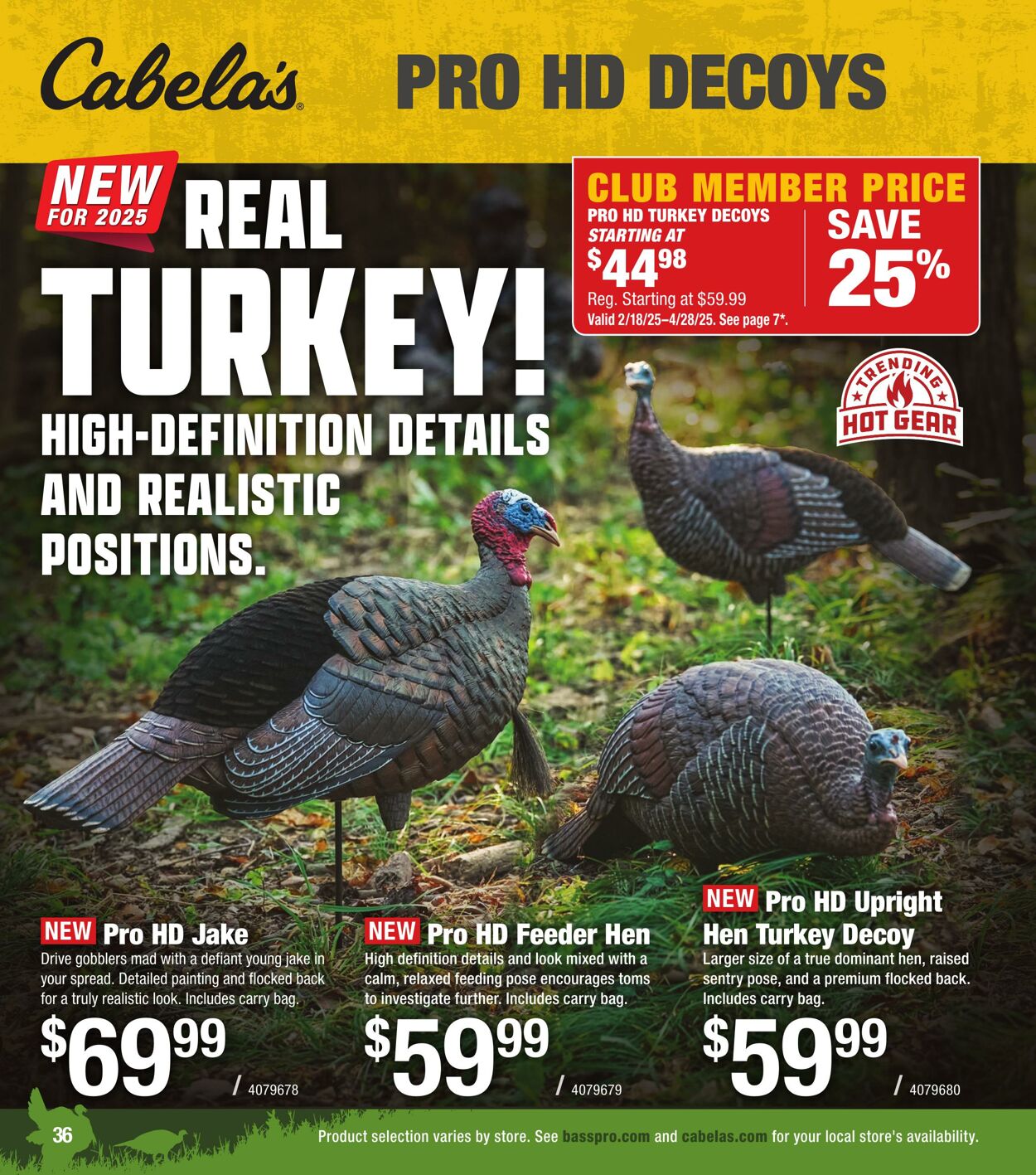 Flyer Bass Pro Shops 08.04.2025 - 08.12.2025