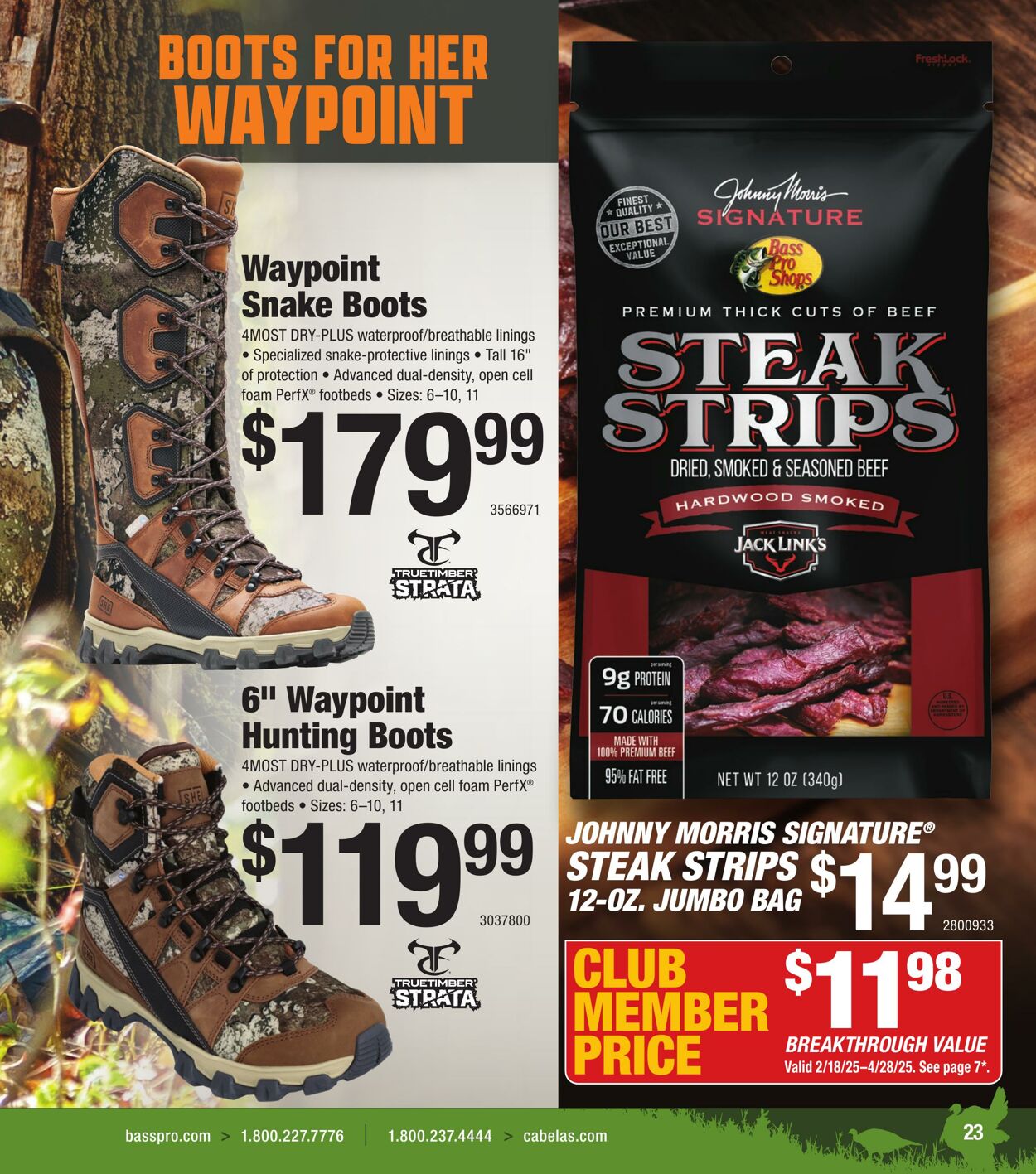 Flyer Bass Pro Shops 08.04.2025 - 08.12.2025