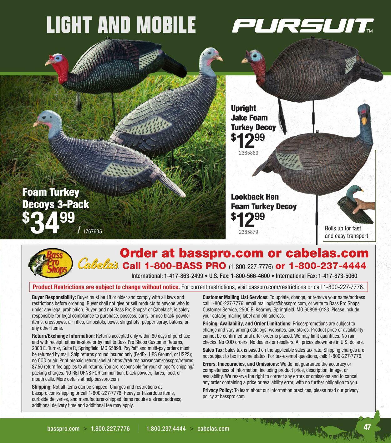 Flyer Bass Pro Shops 08.04.2025 - 08.12.2025