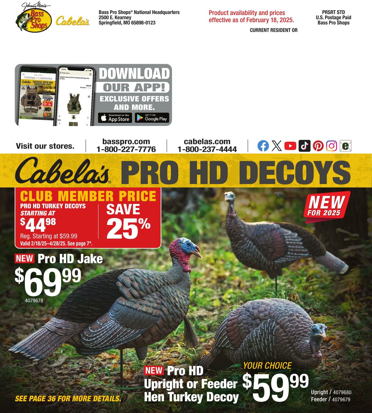 Flyer Bass Pro Shops 08.04.2025 - 08.12.2025