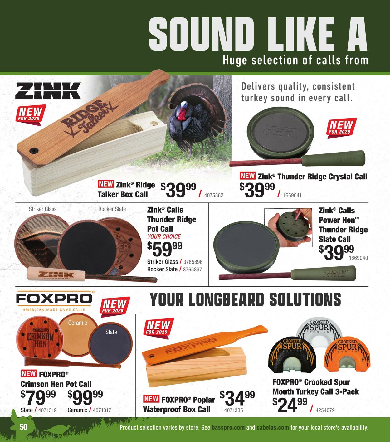 Flyer Bass Pro Shops 08.04.2025 - 08.12.2025