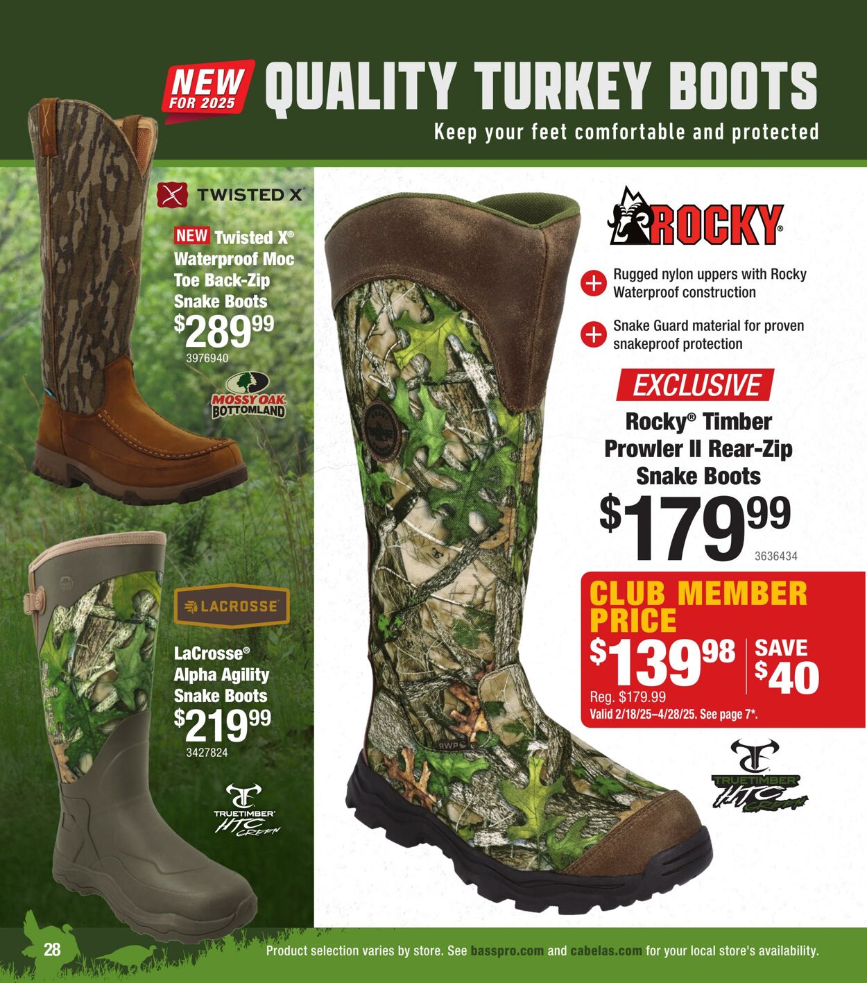 Flyer Bass Pro Shops 08.04.2025 - 08.12.2025