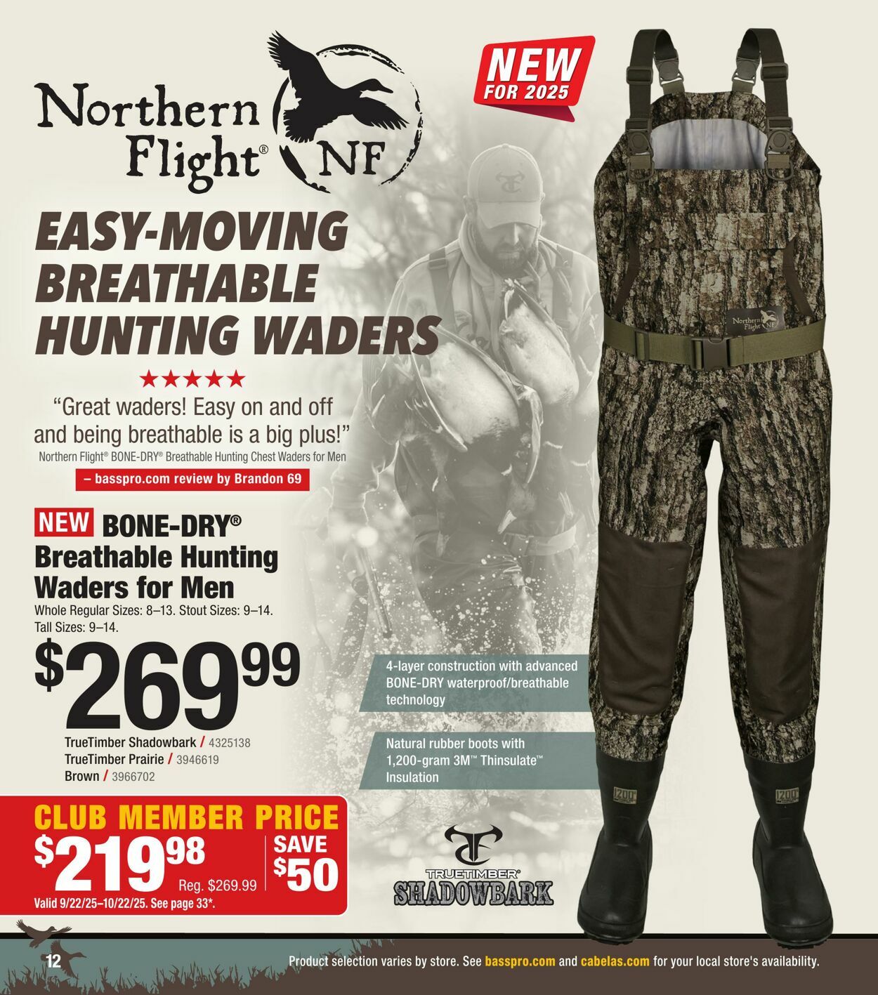 Flyer Bass Pro Shops 18.09.2025 - 18.12.2025