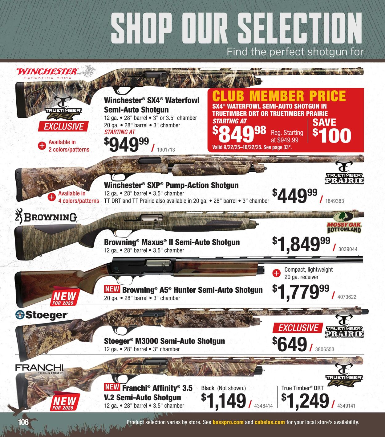 Flyer Bass Pro Shops 18.09.2025 - 18.12.2025