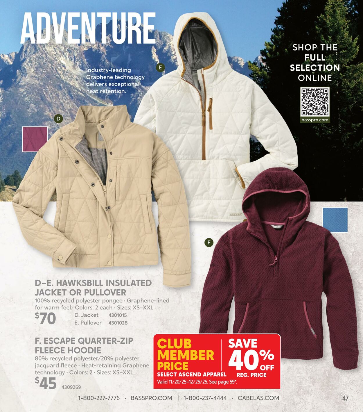 Flyer Bass Pro Shops 24.11.2025 - 31.12.2025