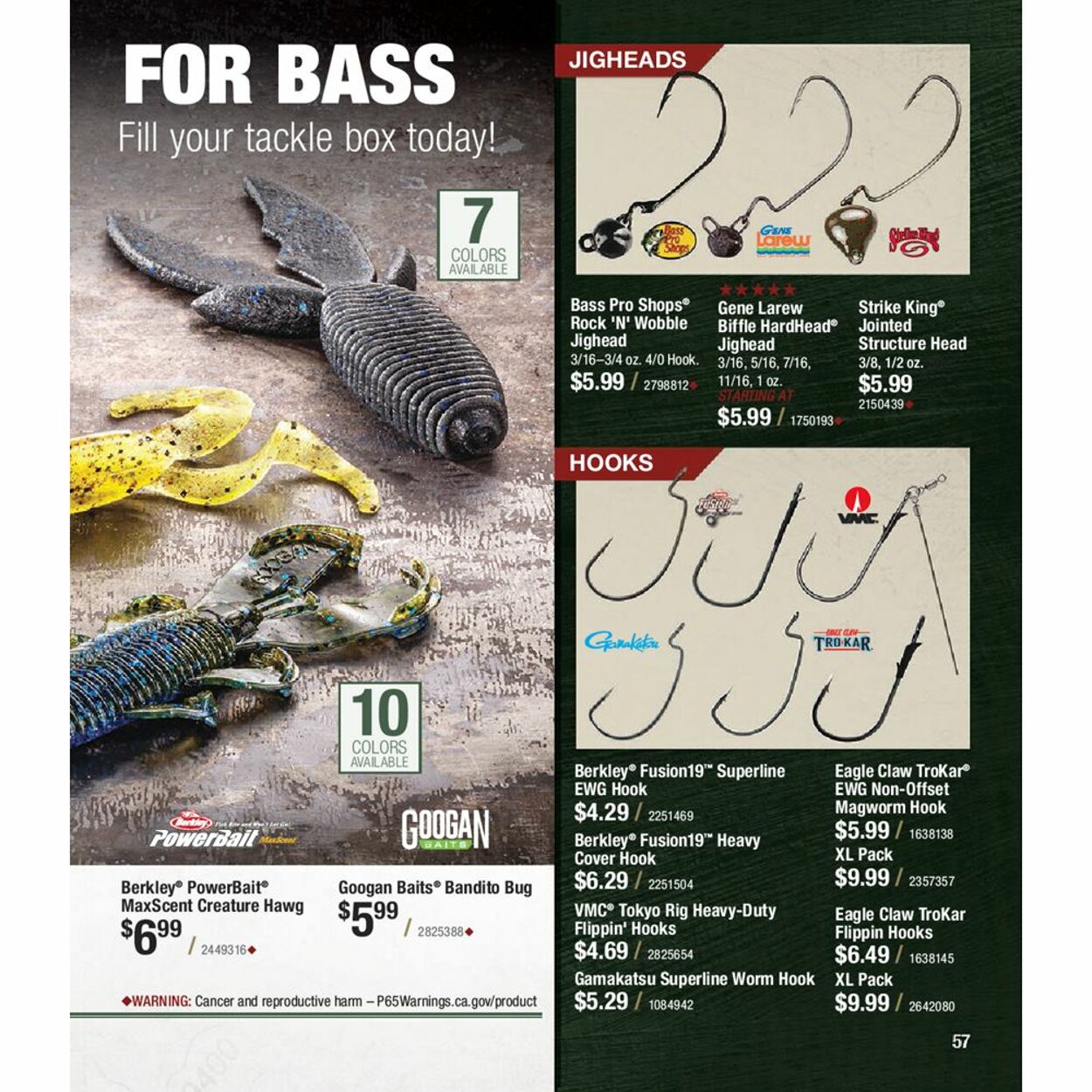 Flyer Bass Pro Shops 01.06.2021 - 31.12.2021