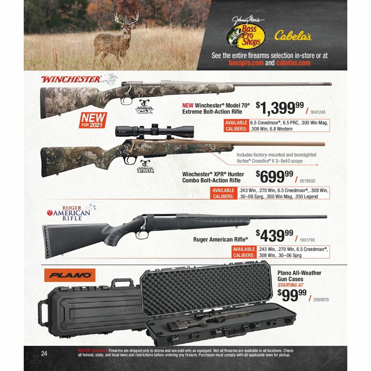 Flyer Bass Pro Shops 30.09.2021 - 31.12.2021