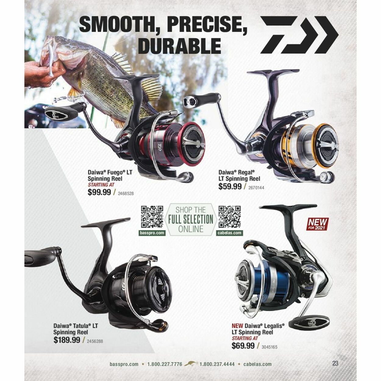 Flyer Bass Pro Shops 23.09.2021 - 22.12.2021