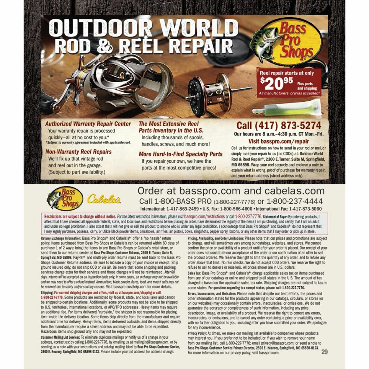 Flyer Bass Pro Shops 23.09.2021 - 22.12.2021