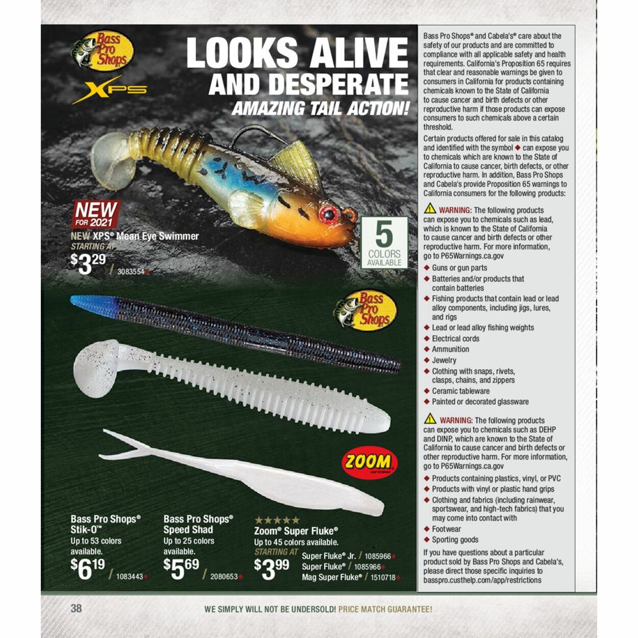 Flyer Bass Pro Shops 23.09.2021 - 22.12.2021