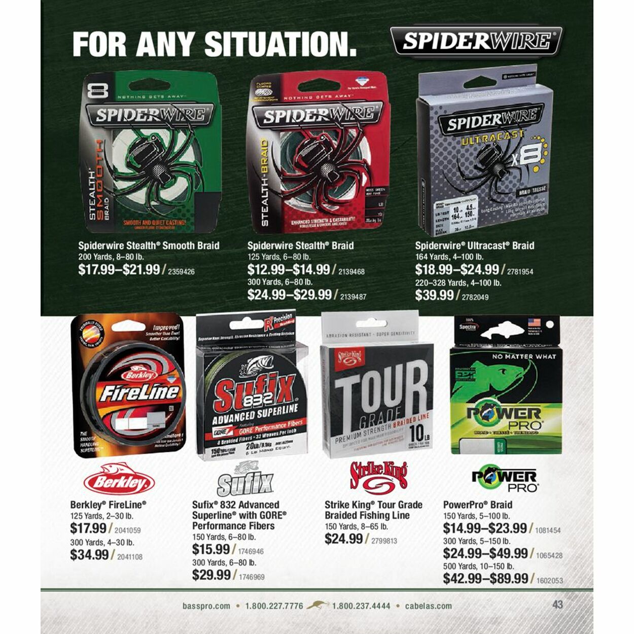 Flyer Bass Pro Shops 23.09.2021 - 22.12.2021