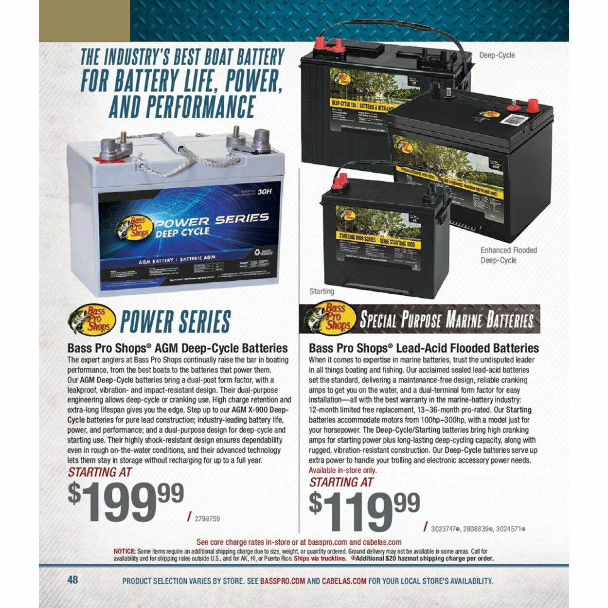 Flyer Bass Pro Shops 01.03.2022 - 30.04.2023