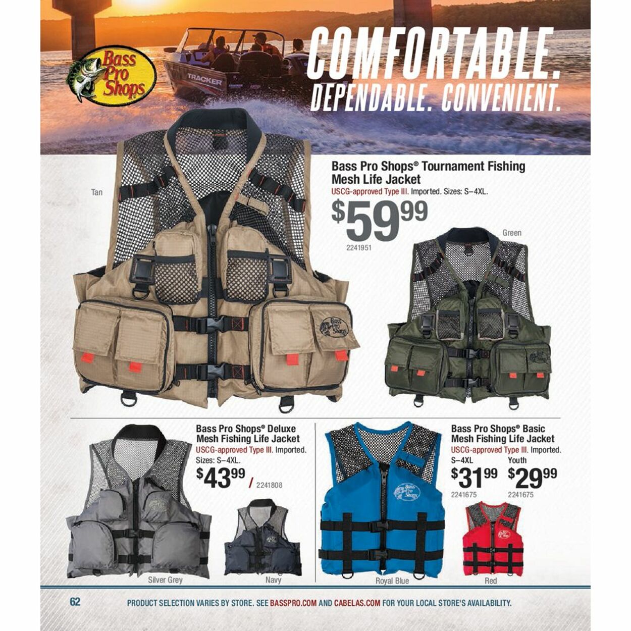 Flyer Bass Pro Shops 01.03.2022 - 30.04.2023