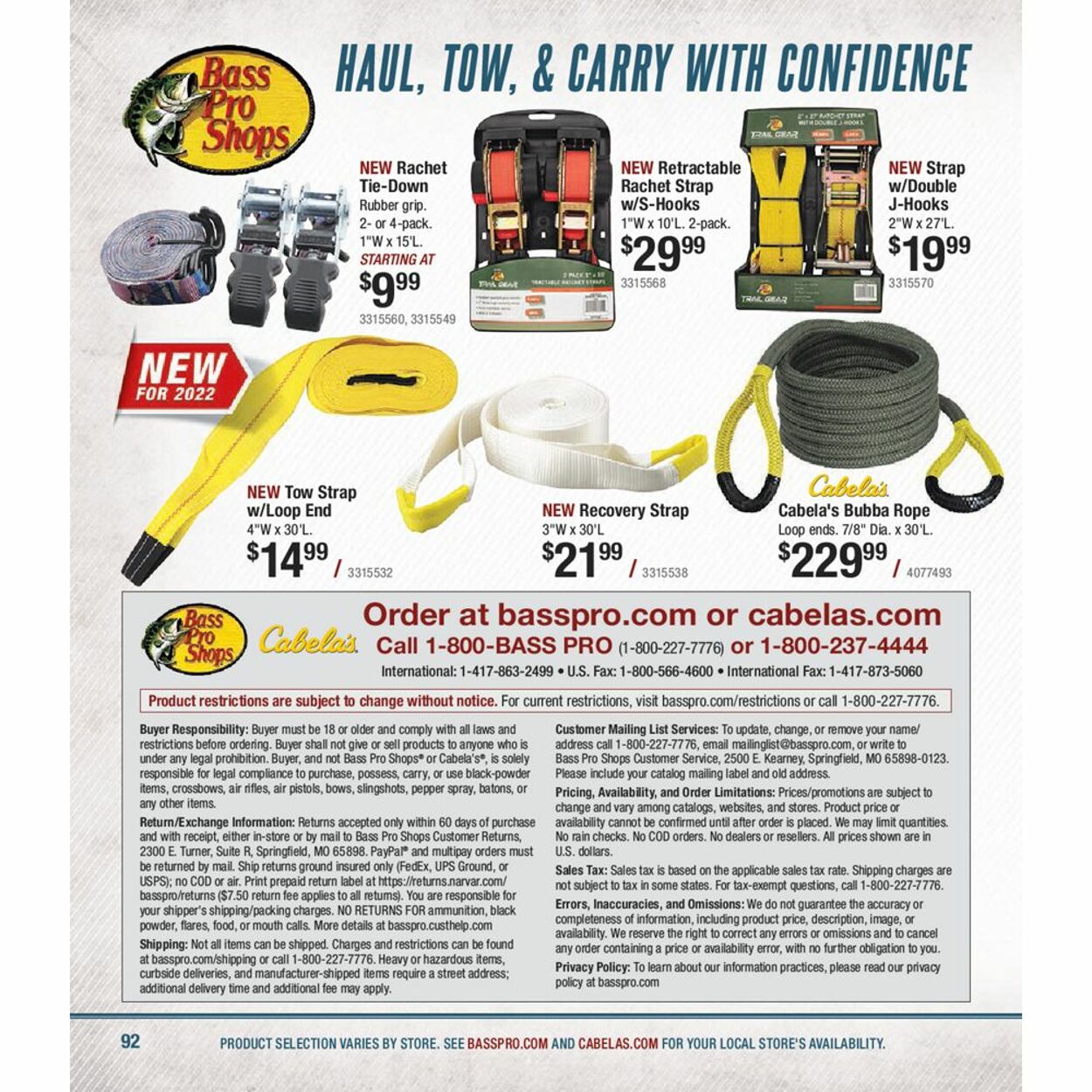 Flyer Bass Pro Shops 01.03.2022 - 30.04.2023