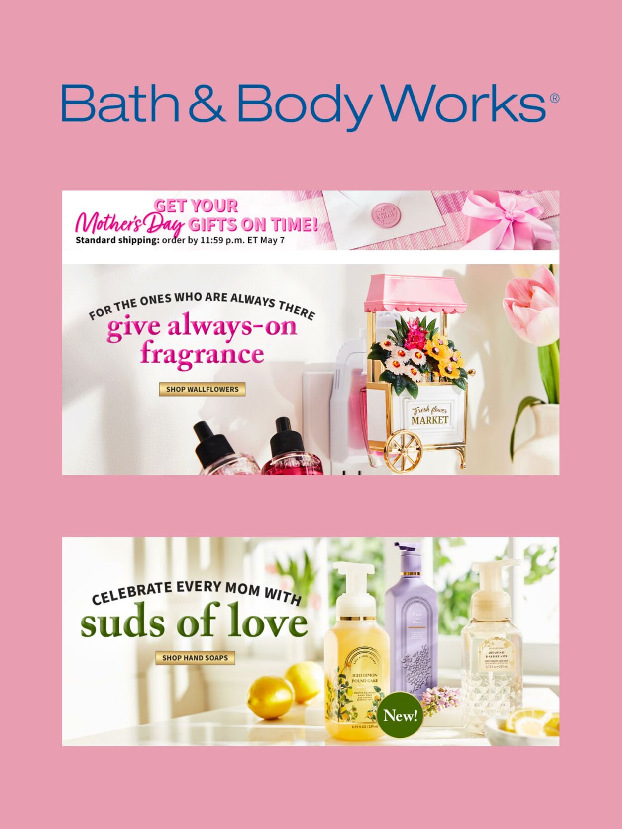 Flyer Bath & Body Works 02.05.2023 - 15.05.2023