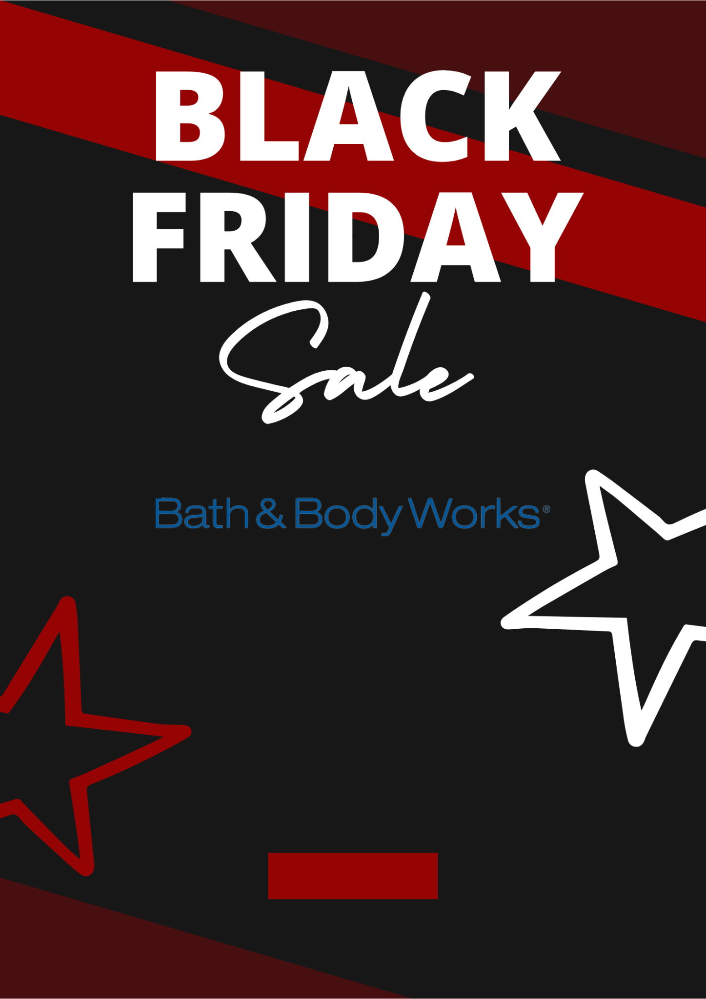 Bath & Body Works Promotional flyers