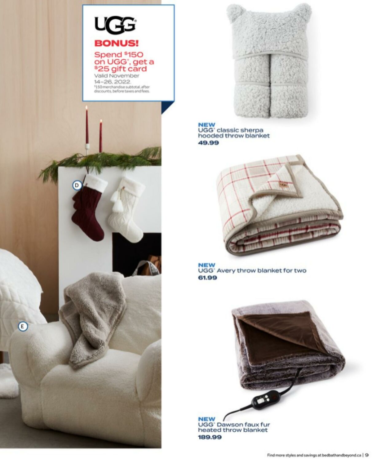 Flyer Bed Bath & Beyond 14.11.2022 - 26.11.2022