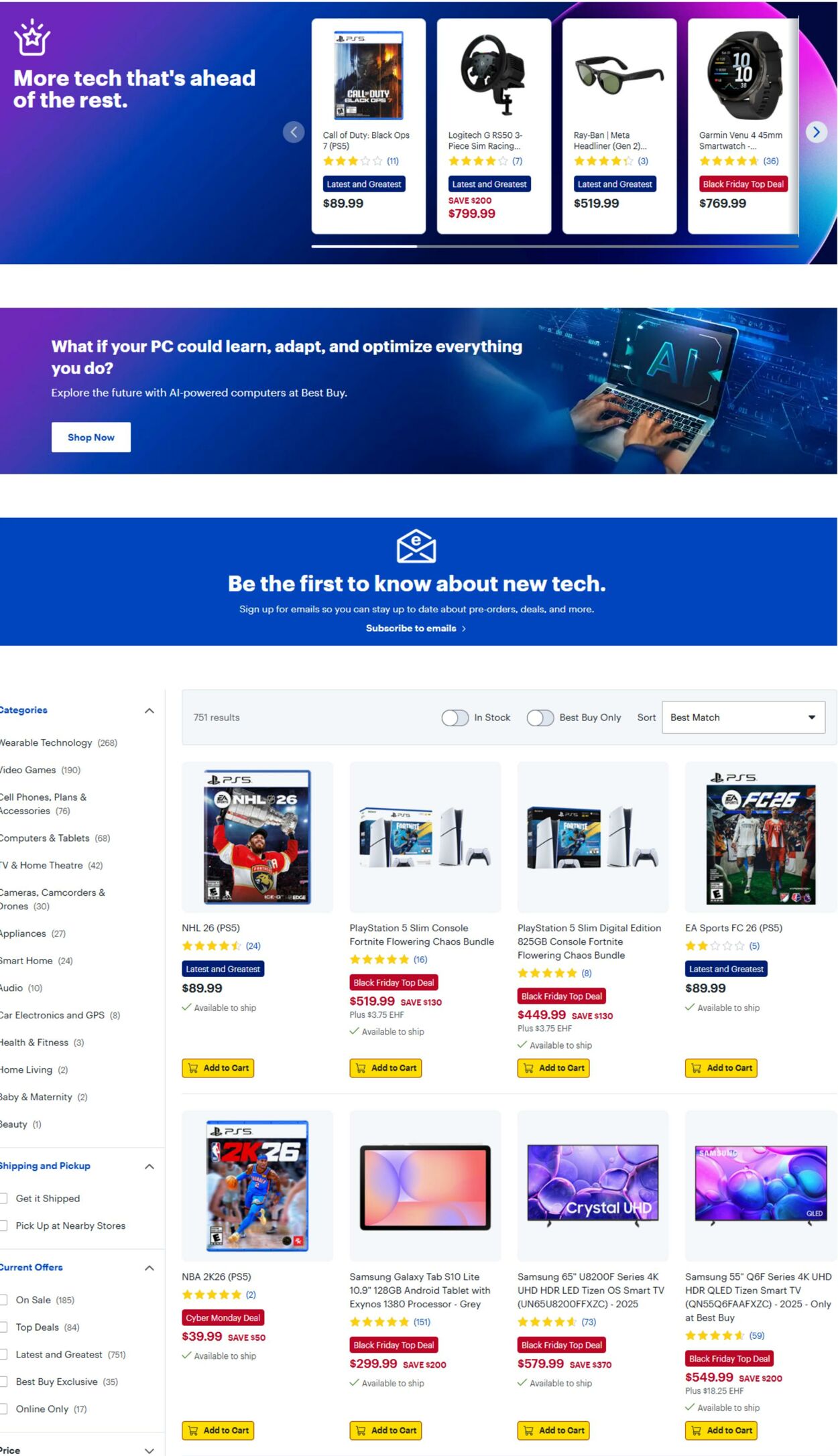 Flyer Best Buy 01.12.2025 - 11.01.2026