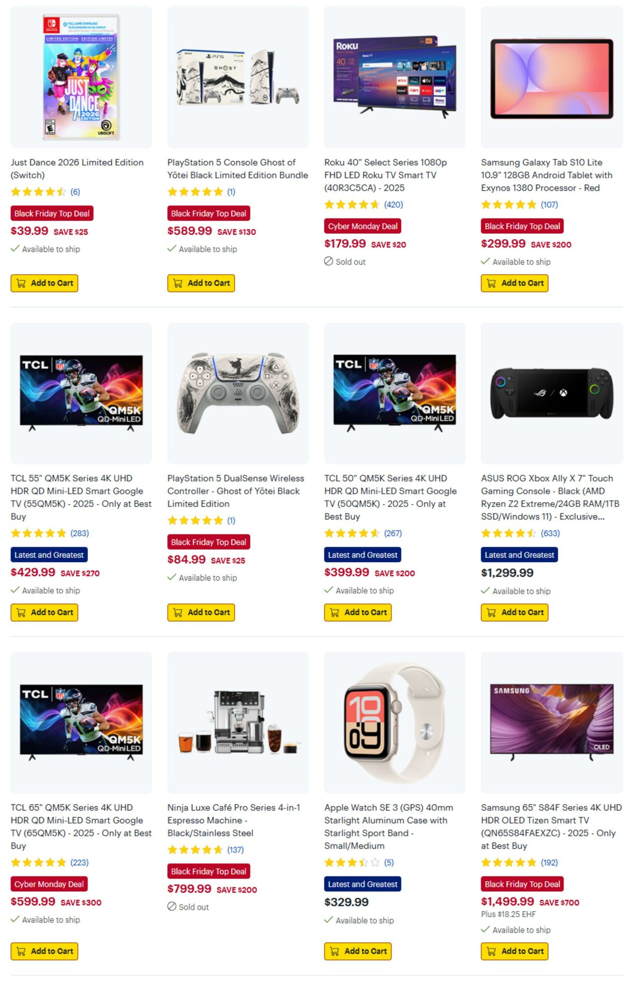 Flyer Best Buy 01.12.2025 - 11.01.2026