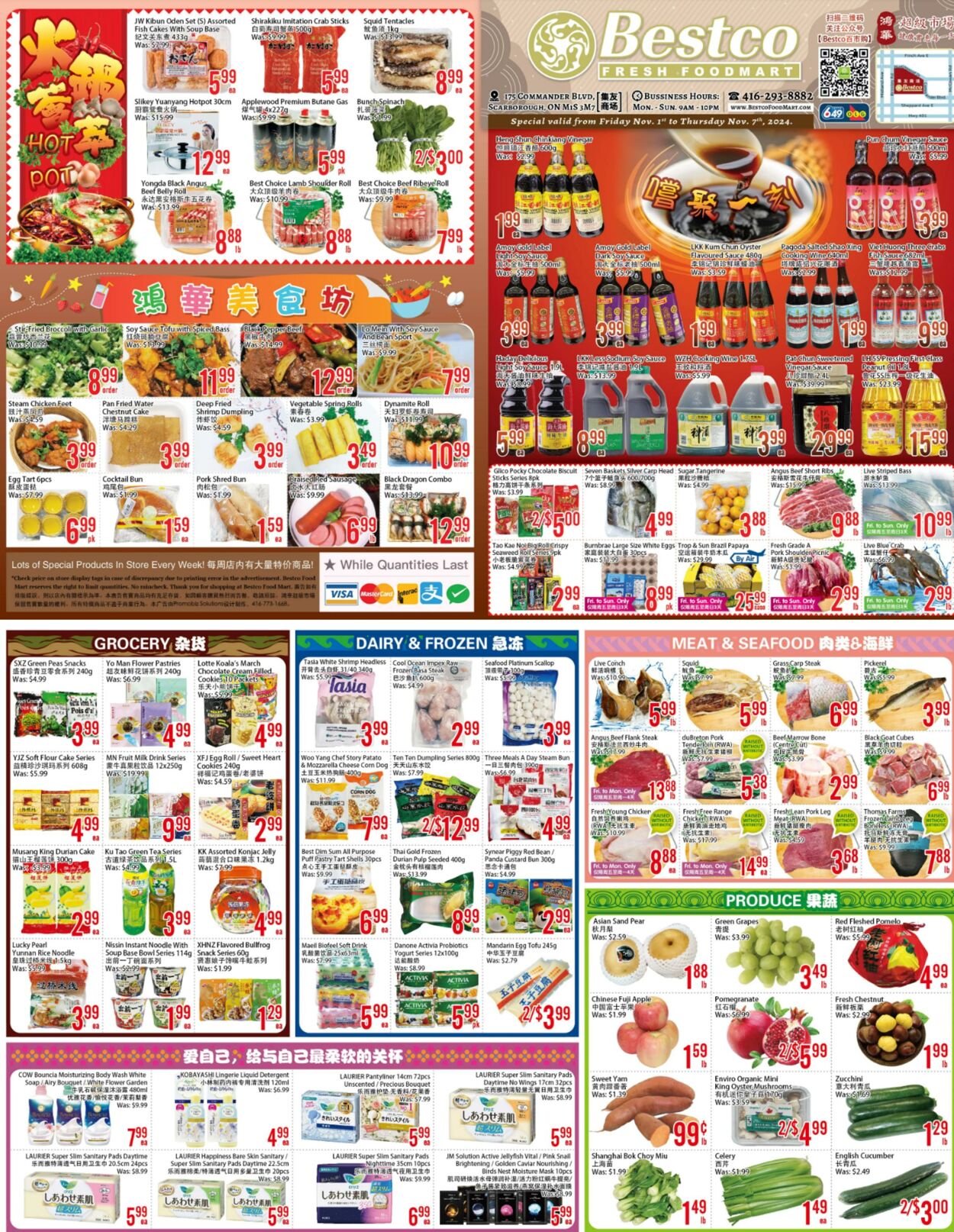 Flyer Bestco Foods 01.11.2024 - 07.11.2024