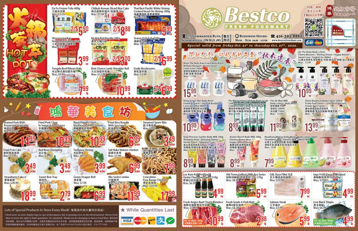 Flyer Bestco Foods 21.10.2022 - 27.10.2022