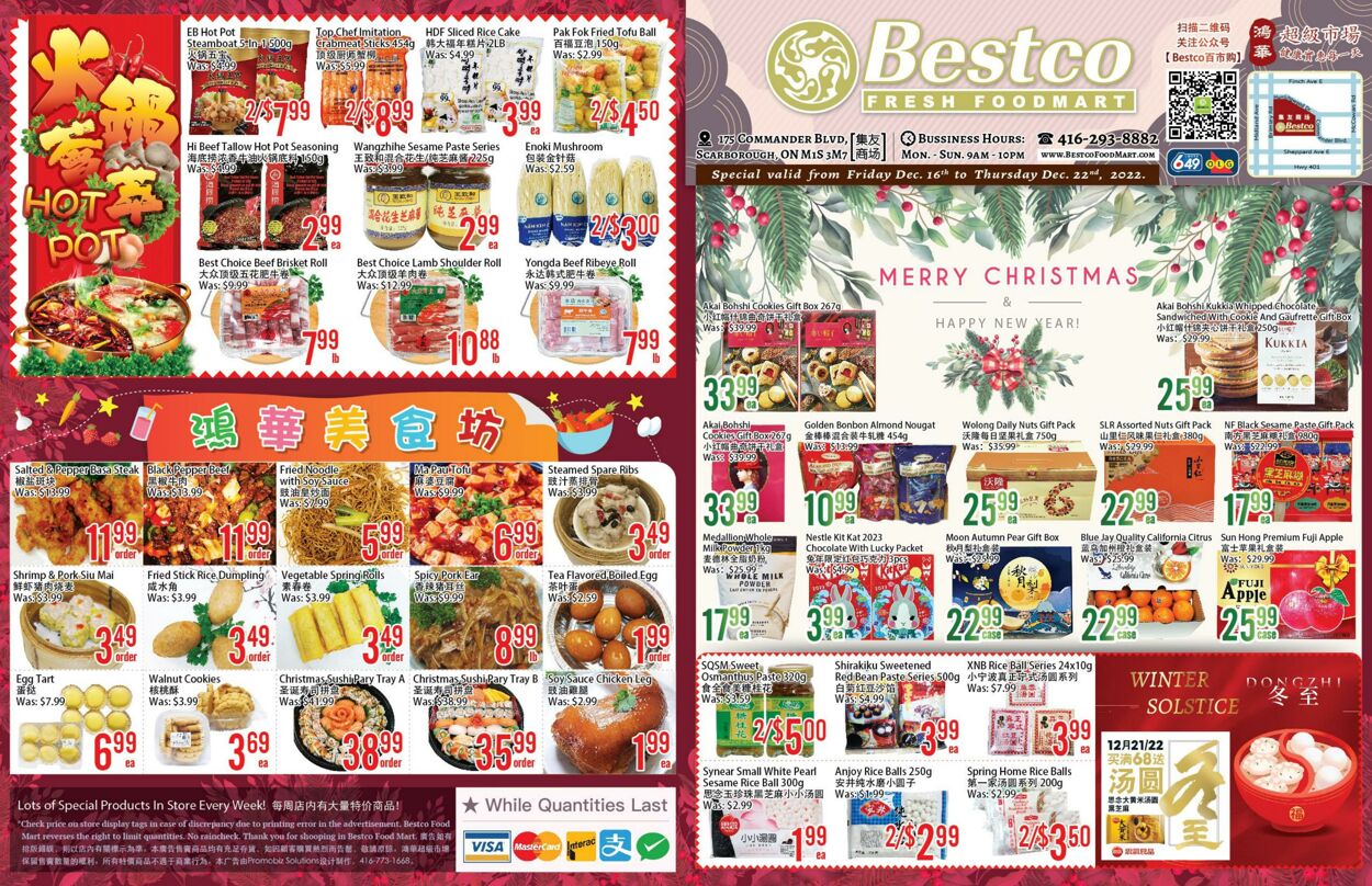 Flyer Bestco Foods 16.12.2022 - 22.12.2022