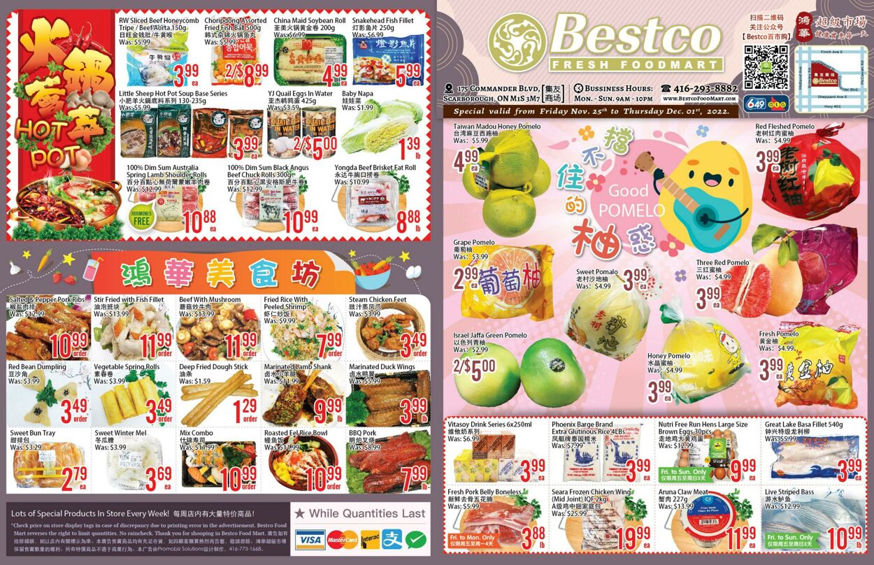 Flyer Bestco Foods 25.11.2022 - 01.12.2022