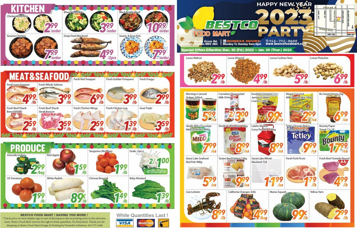 Flyer Bestco Foods 30.12.2022 - 05.01.2023