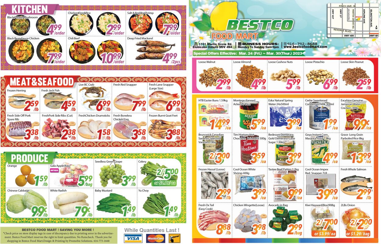 Bestco Foods Promotional flyers