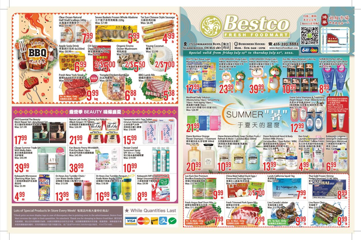 Flyer Bestco Foods 15.07.2022 - 21.07.2022