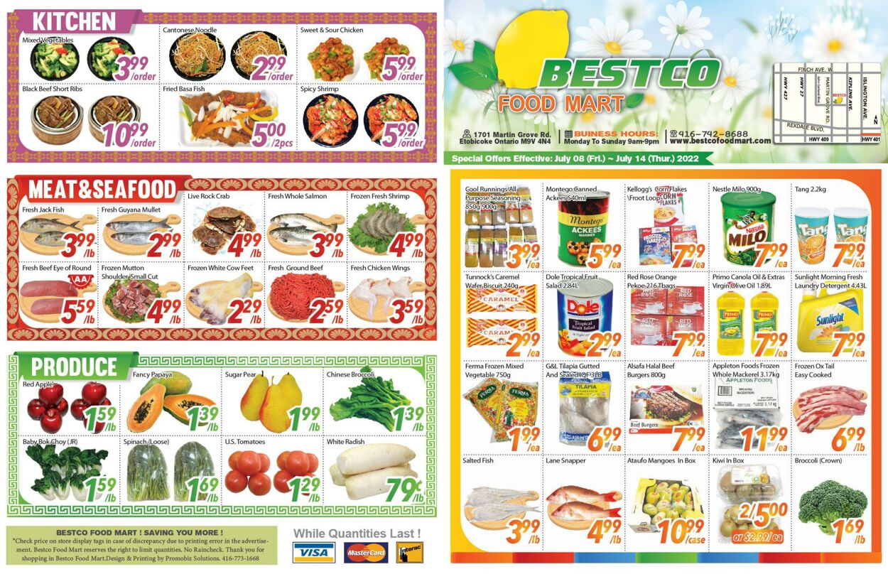 Flyer Bestco Foods 08.07.2022 - 14.07.2022
