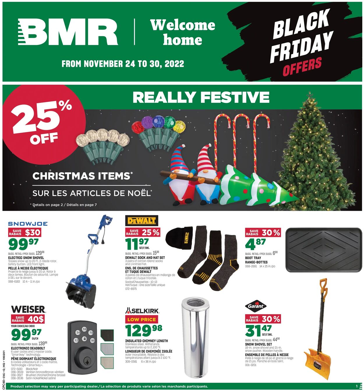 BMR Promotional flyers