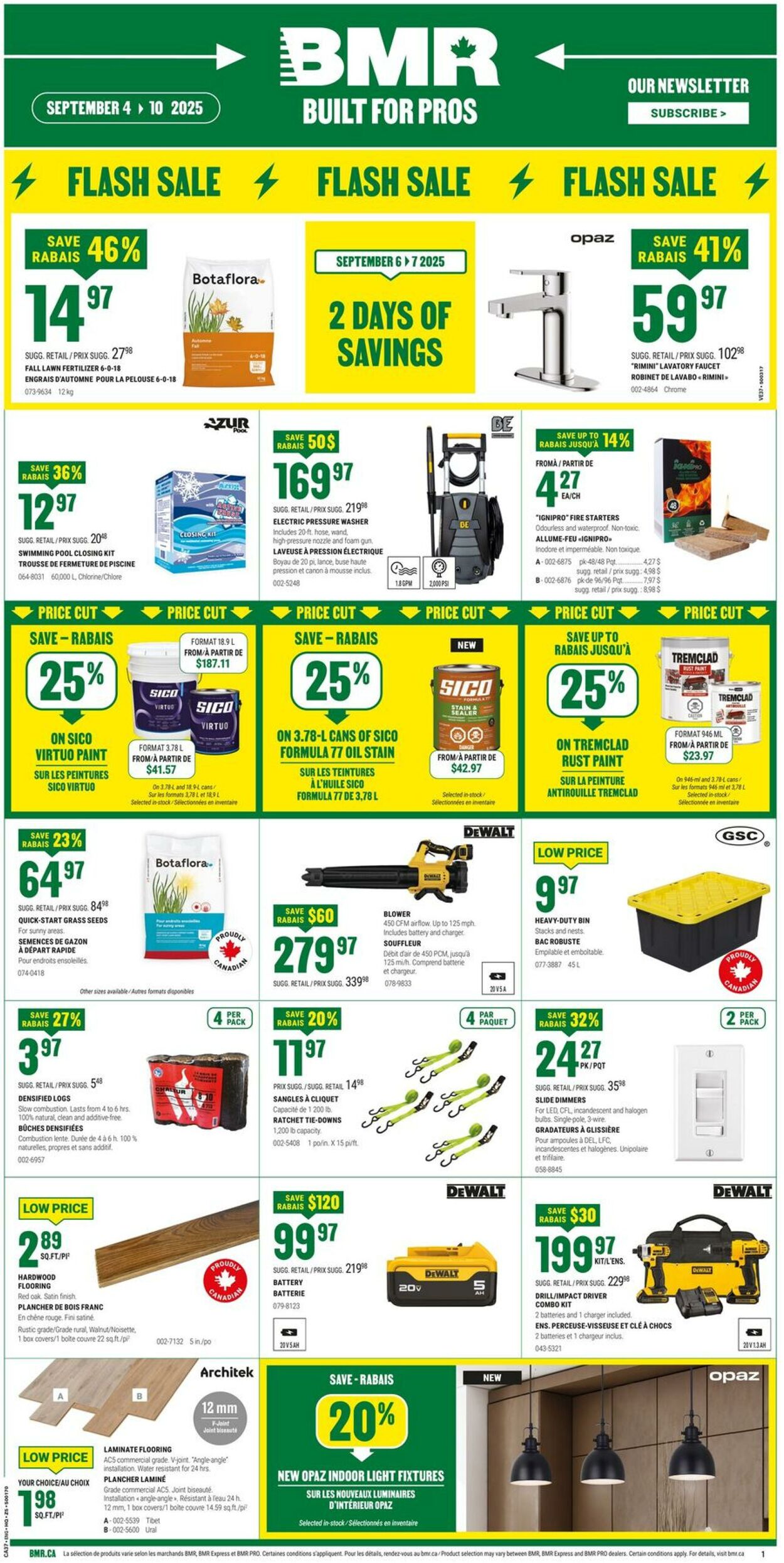 Flyer BMR 04.09.2025 - 10.09.2025