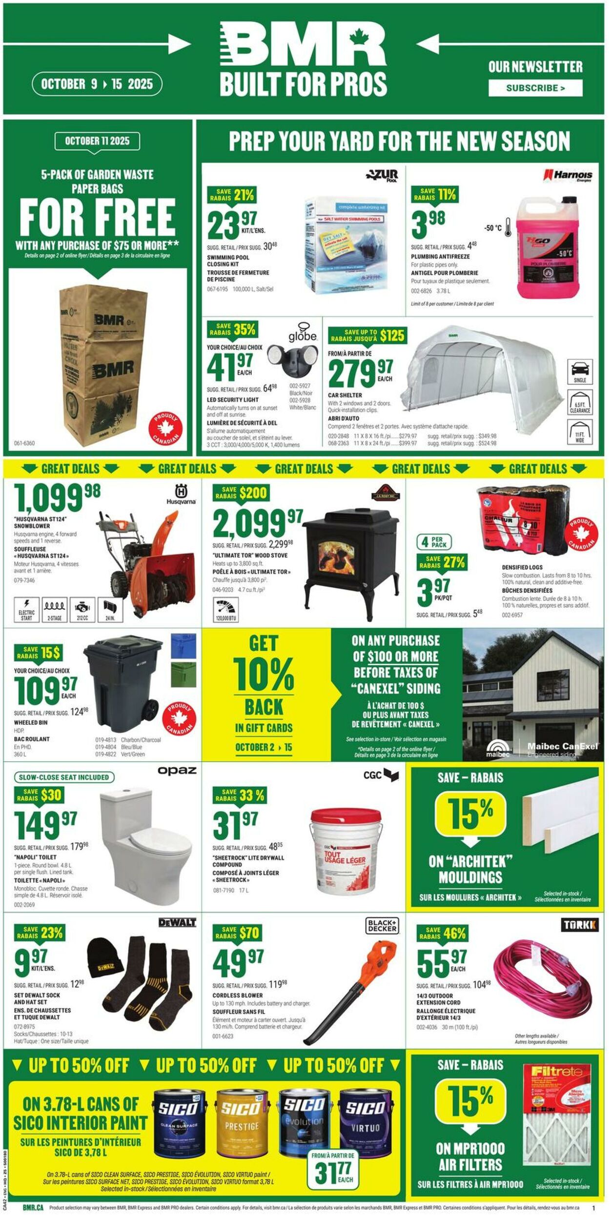 Flyer BMR 09.10.2025 - 15.10.2025