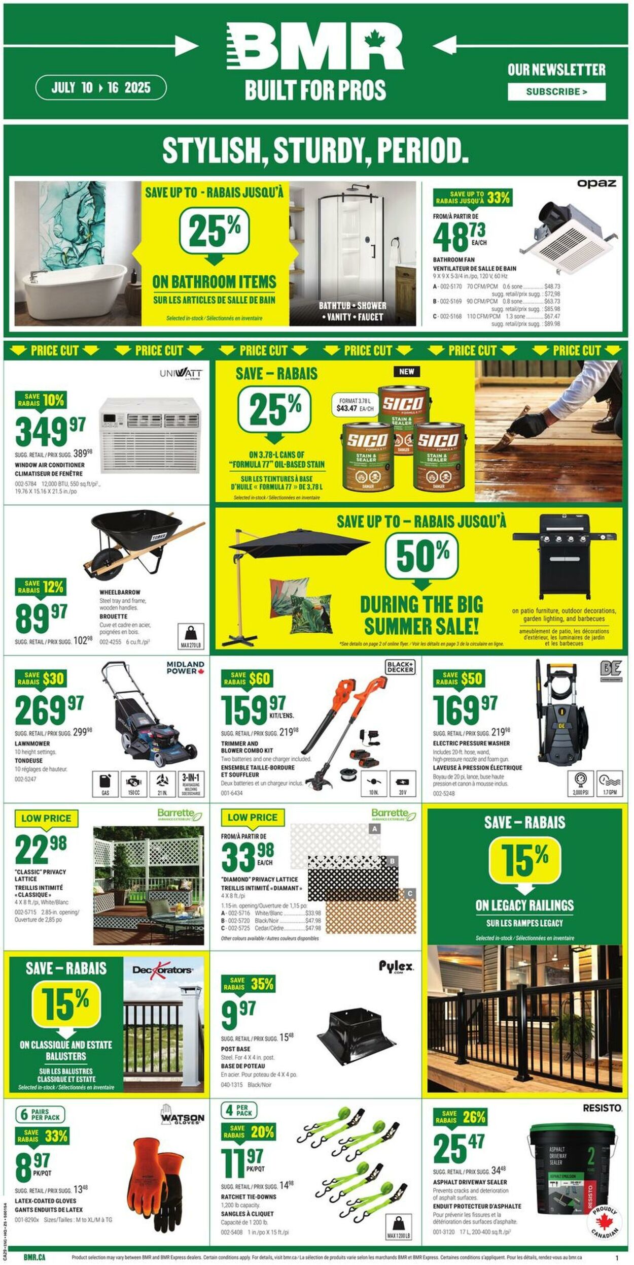 Flyer BMR 10.07.2025 - 16.07.2025