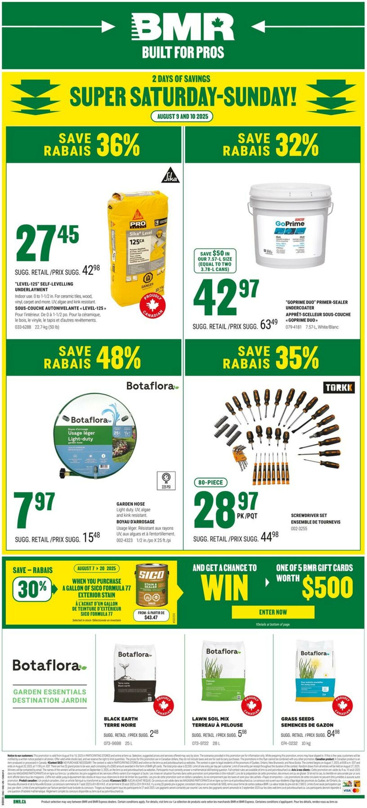 Flyer BMR 09.08.2025 - 10.08.2025