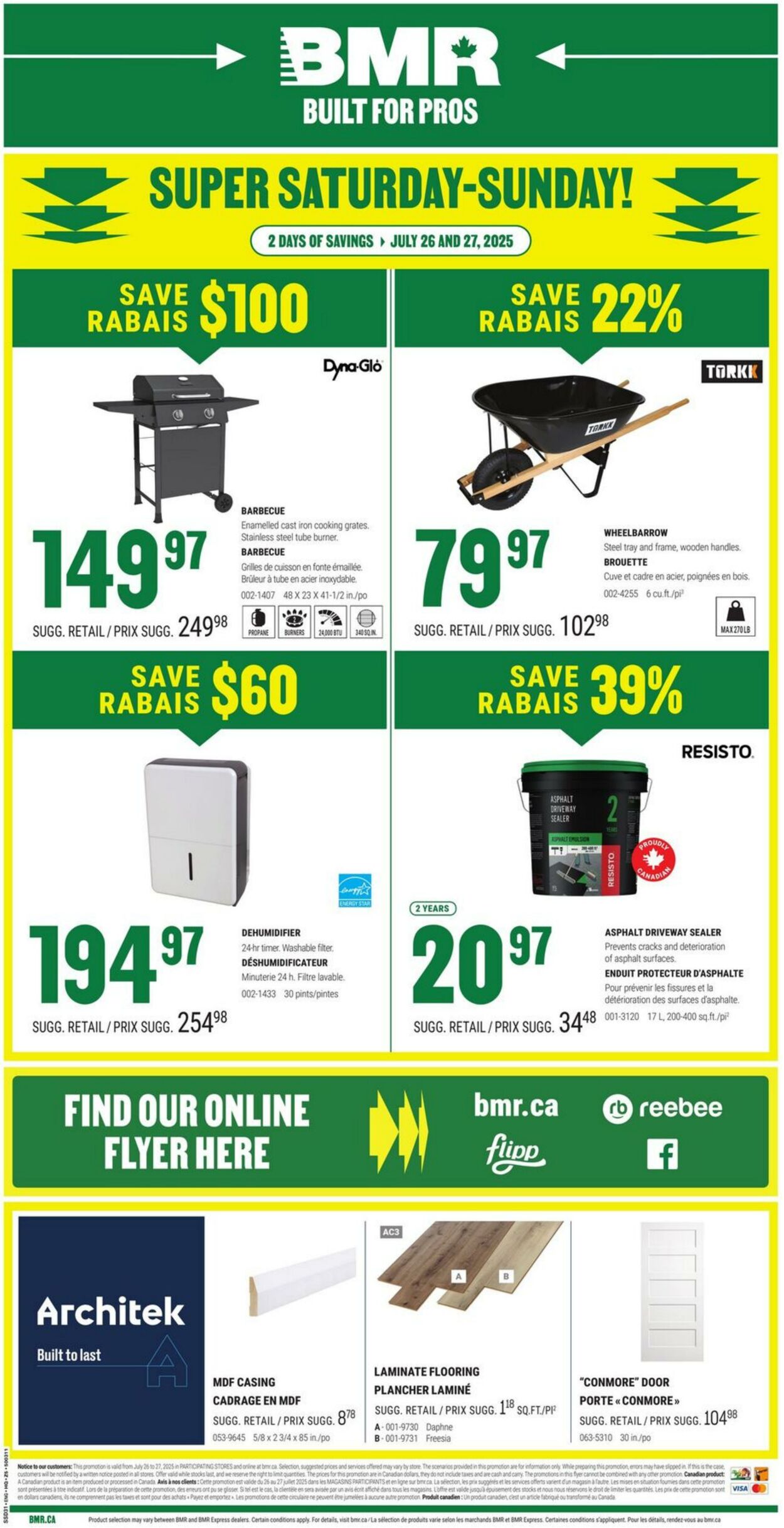 Flyer BMR 26.07.2025 - 27.07.2025