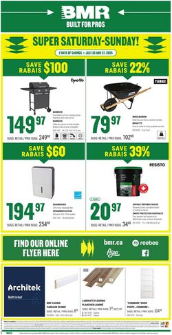 Flyer BMR 26.07.2025 - 27.07.2025