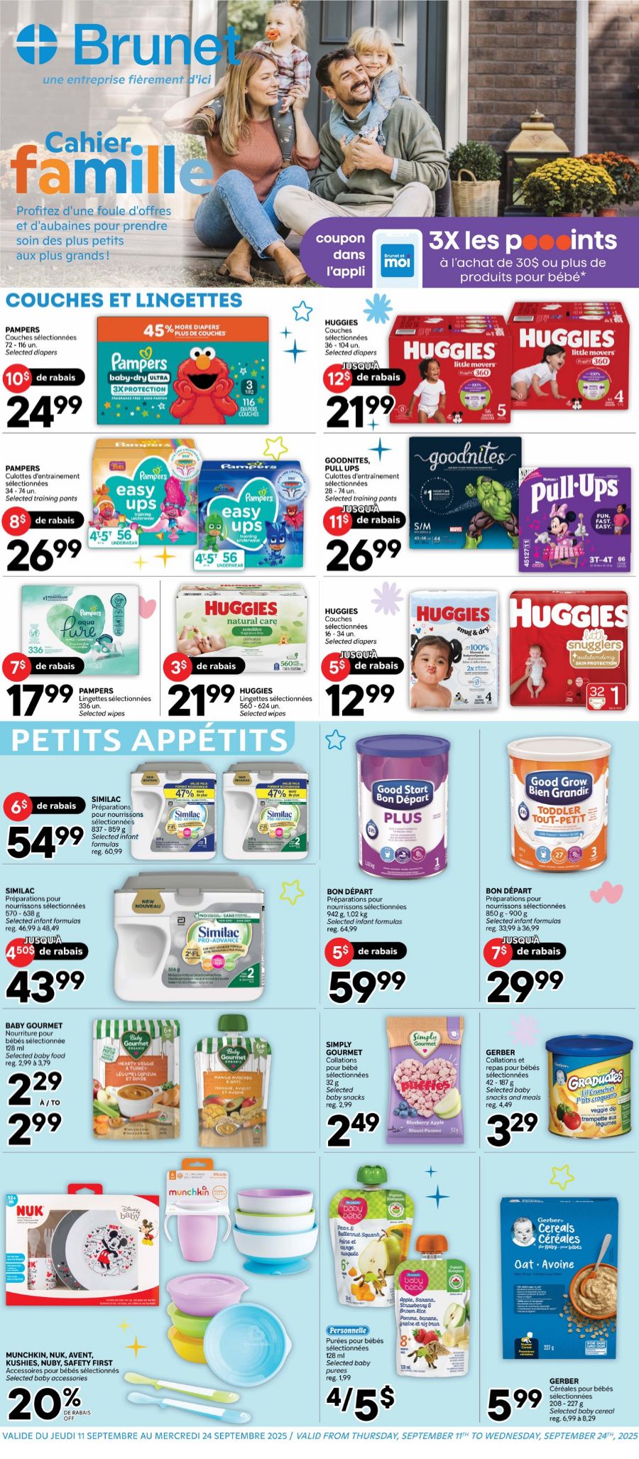 Flyer Brunet 11.09.2025 - 24.09.2025