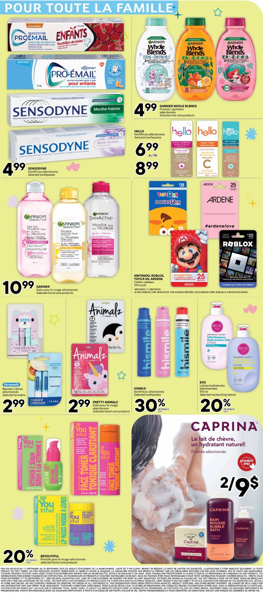 Flyer Brunet 11.09.2025 - 24.09.2025