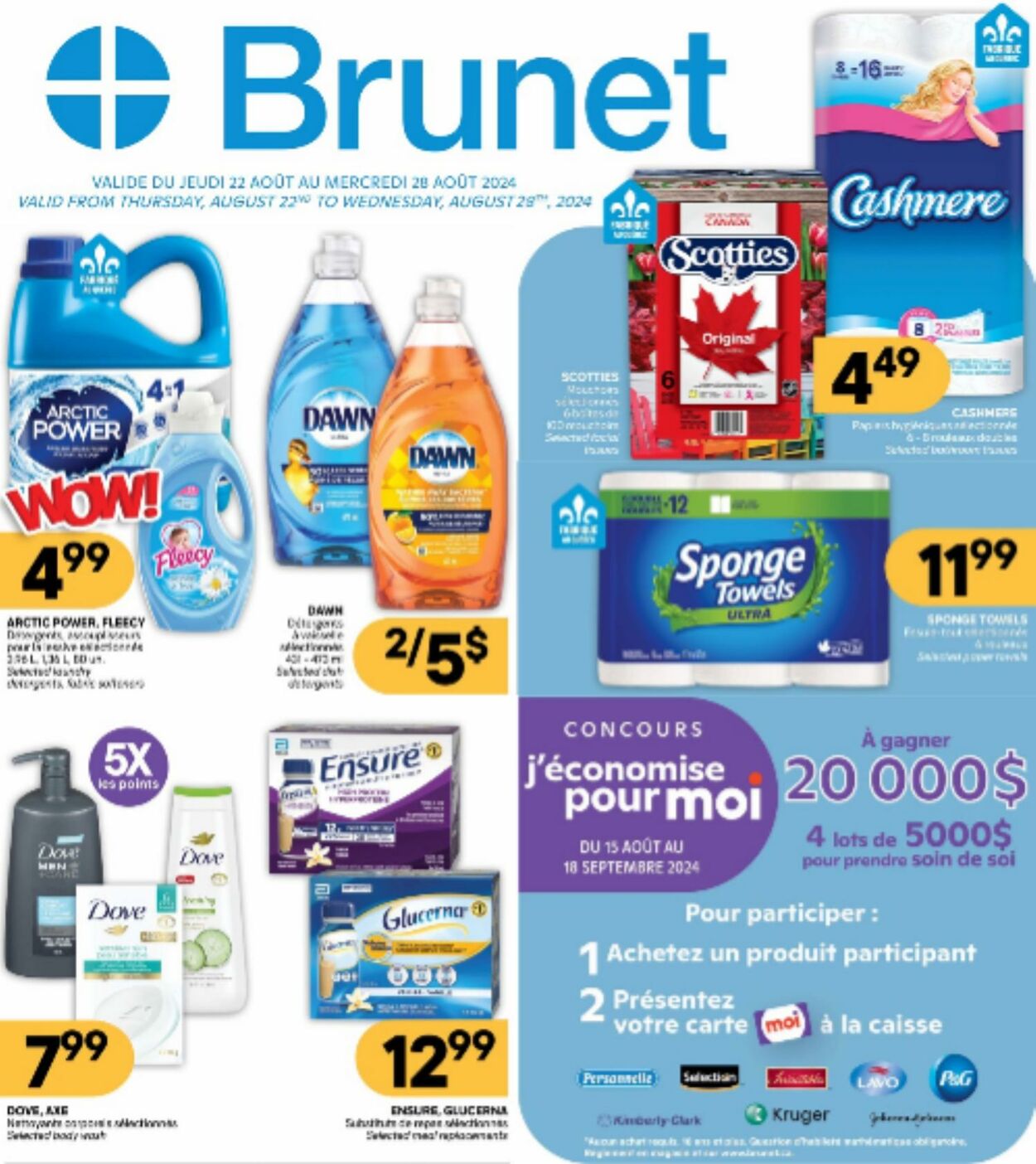 Flyer Brunet 22.08.2024 - 28.08.2024