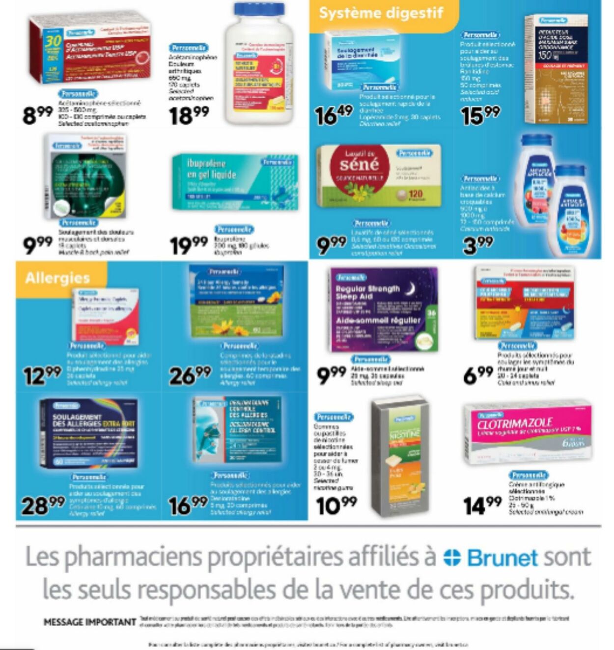 Flyer Brunet 12.09.2024 - 25.09.2024