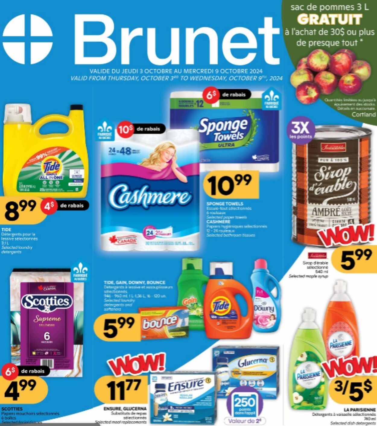 Flyer Brunet 03.10.2024 - 09.10.2024