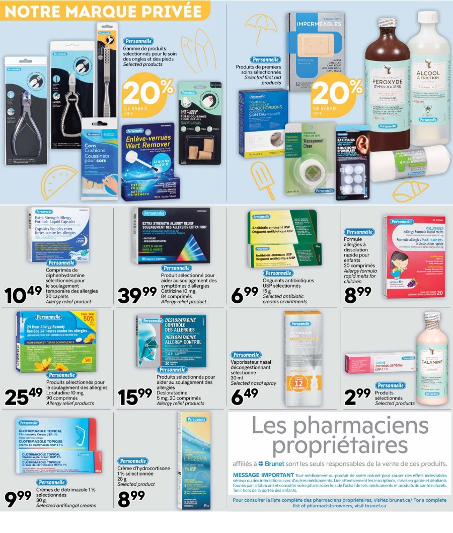 Flyer Brunet 22.05.2025 - 04.06.2025